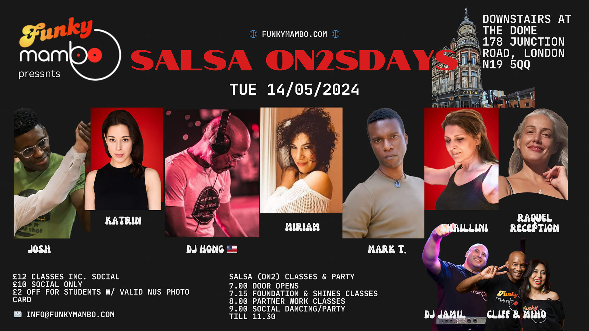 Poster graphic for Salsa On2sdays