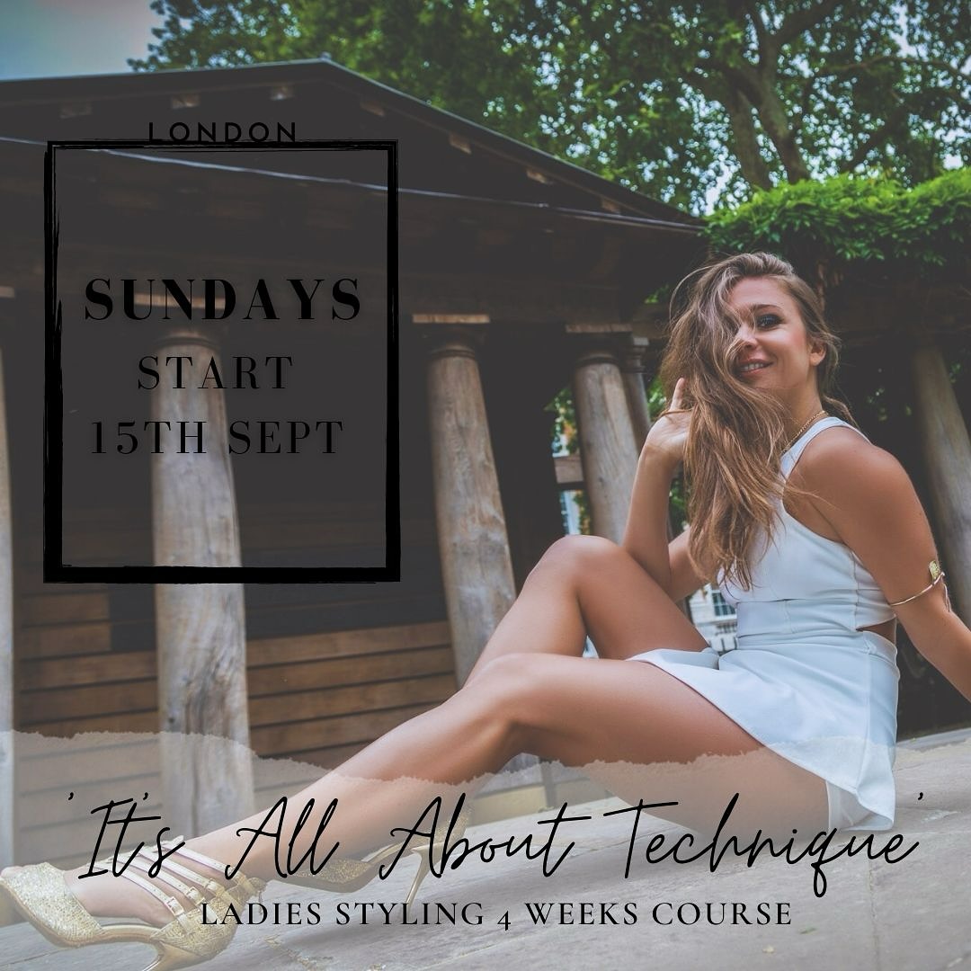 Poster graphic for Melitta Siomos' September Ladies Styling Course